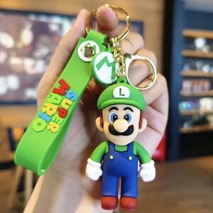 Super Mario Luigi Keychain